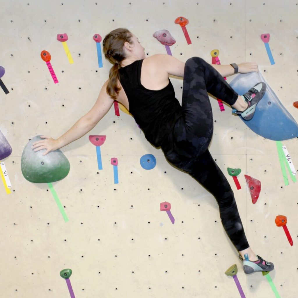 Looking for an activity that’s social and will give you a workout? Give sport climbing a try