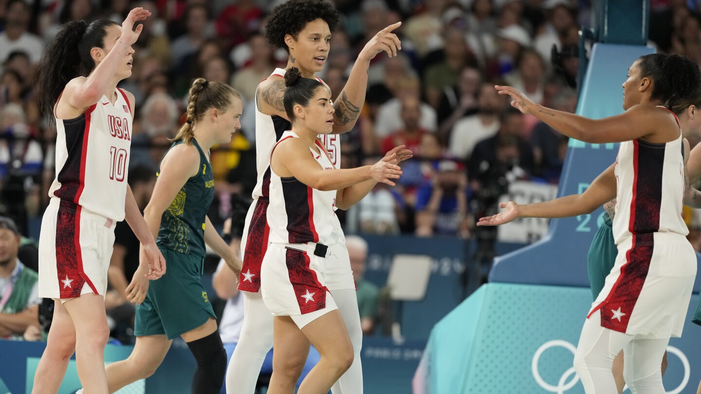 US women on cusp of record 8th consecutive gold medal in basketball with only France standing in way