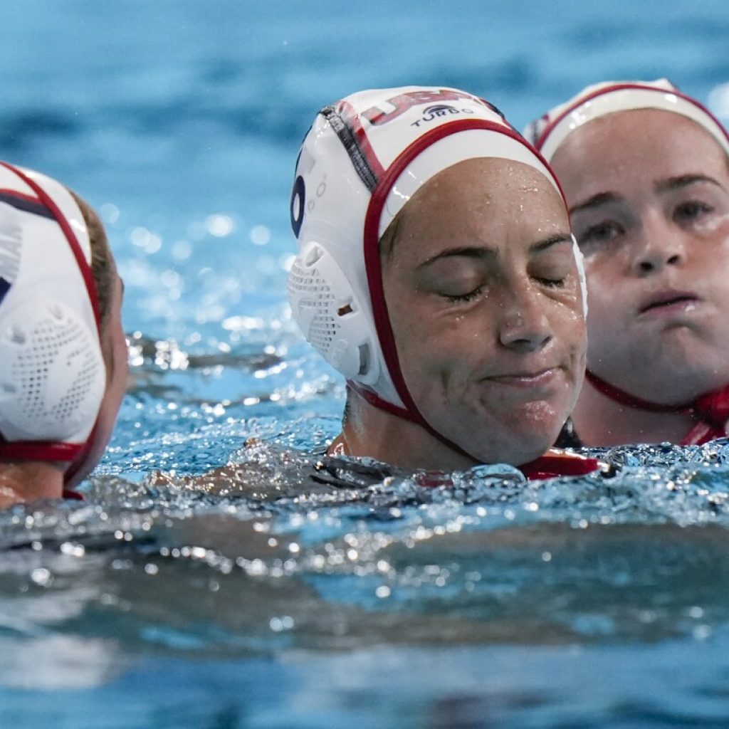 US women’s water polo team going home empty-handed after a rough finish to Paris Olympics