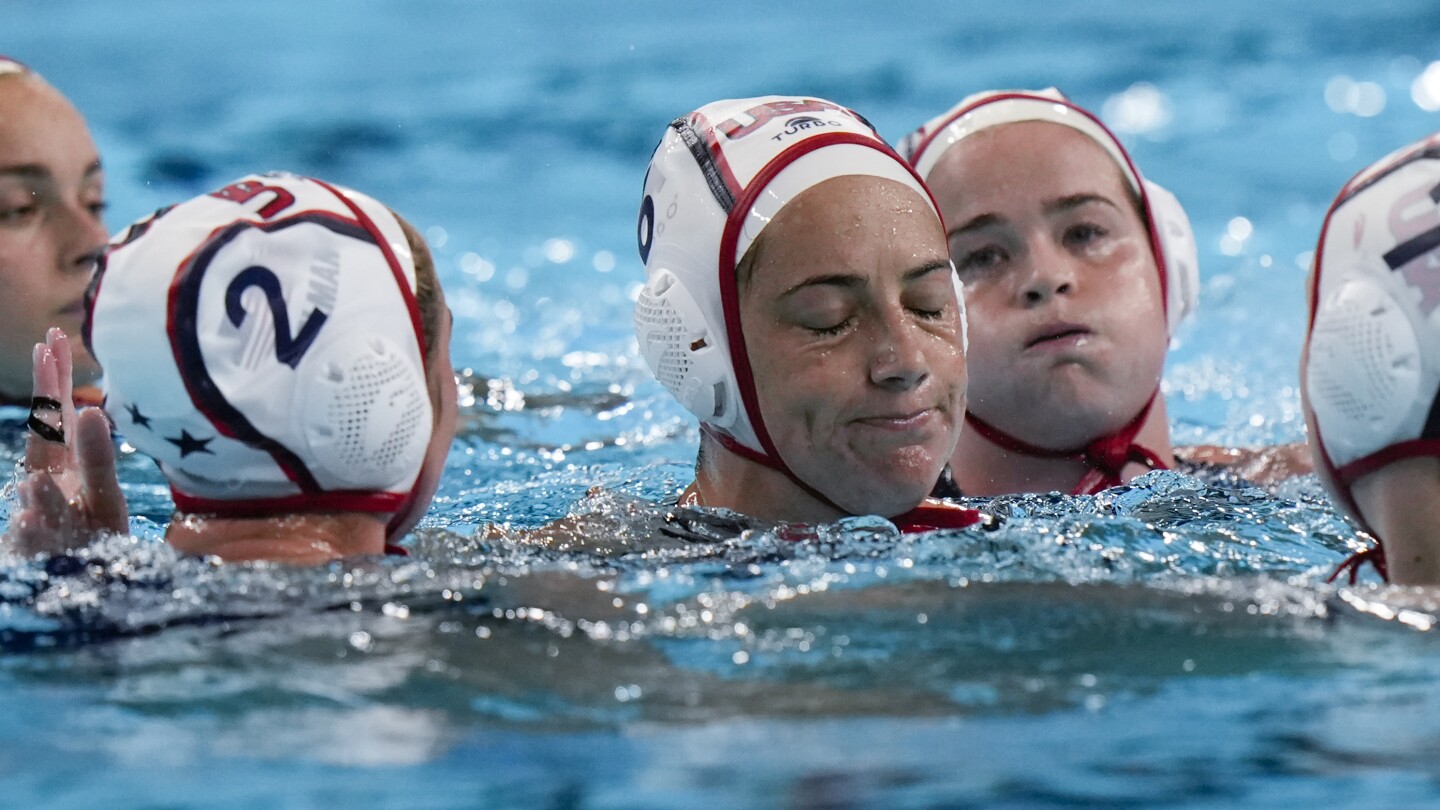 US women’s water polo team going home empty-handed after a rough finish to Paris Olympics