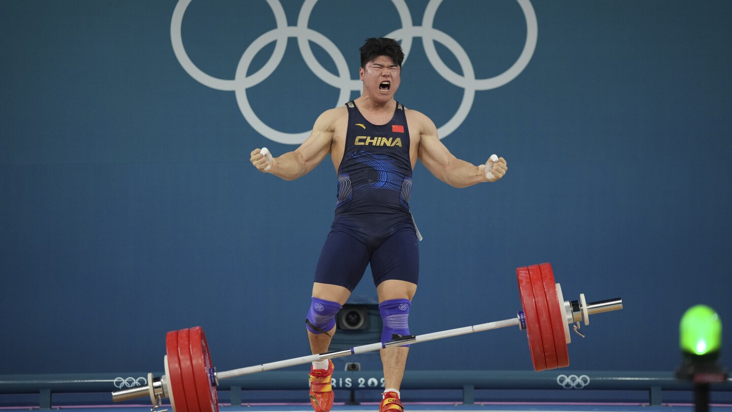 Liu Huanhua wins China’s fourth weightlifting gold at the Paris Olympics