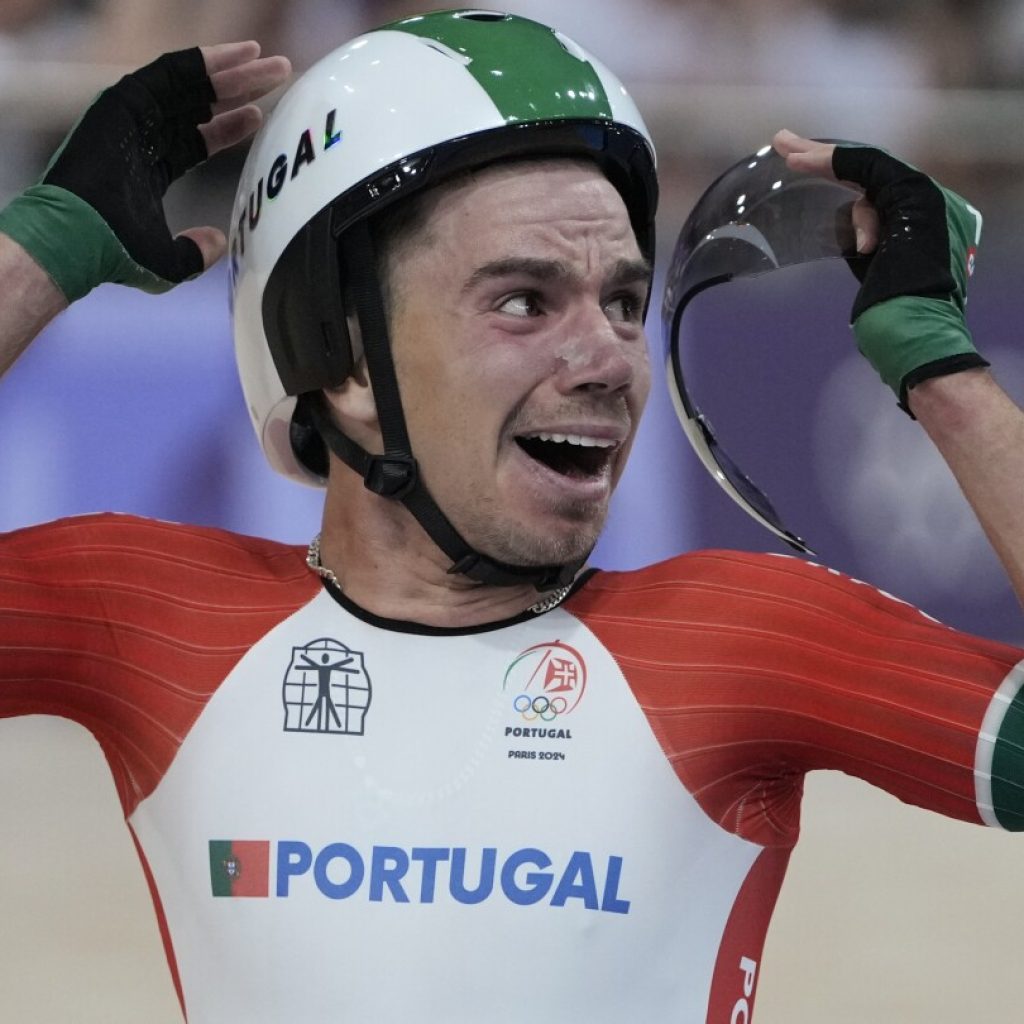 Portugal holds off Italy and Denmark to win the gold medal in the men’s Madison