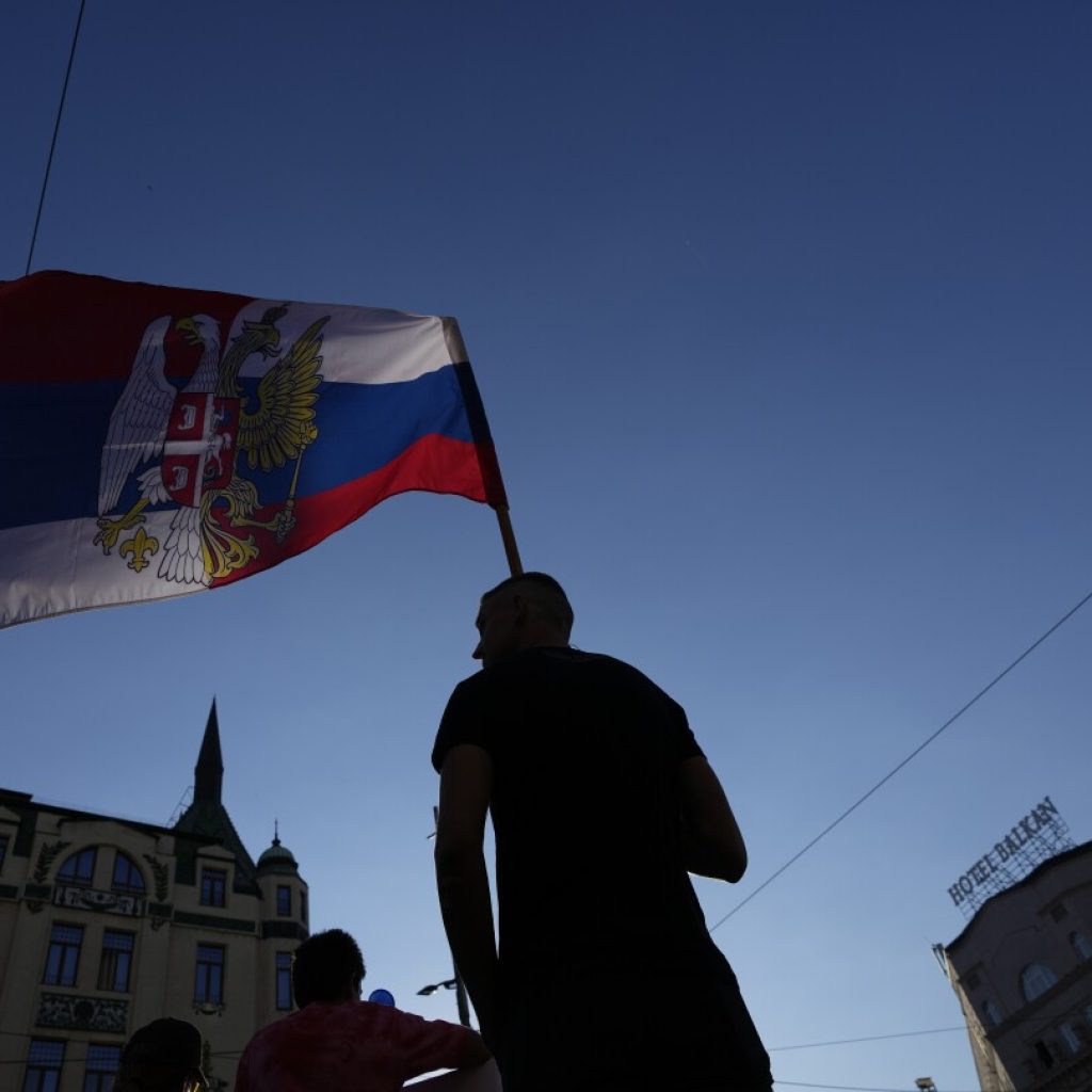 Thousands protest lithium mining in Serbia. Officials say it’s a plot against populist president