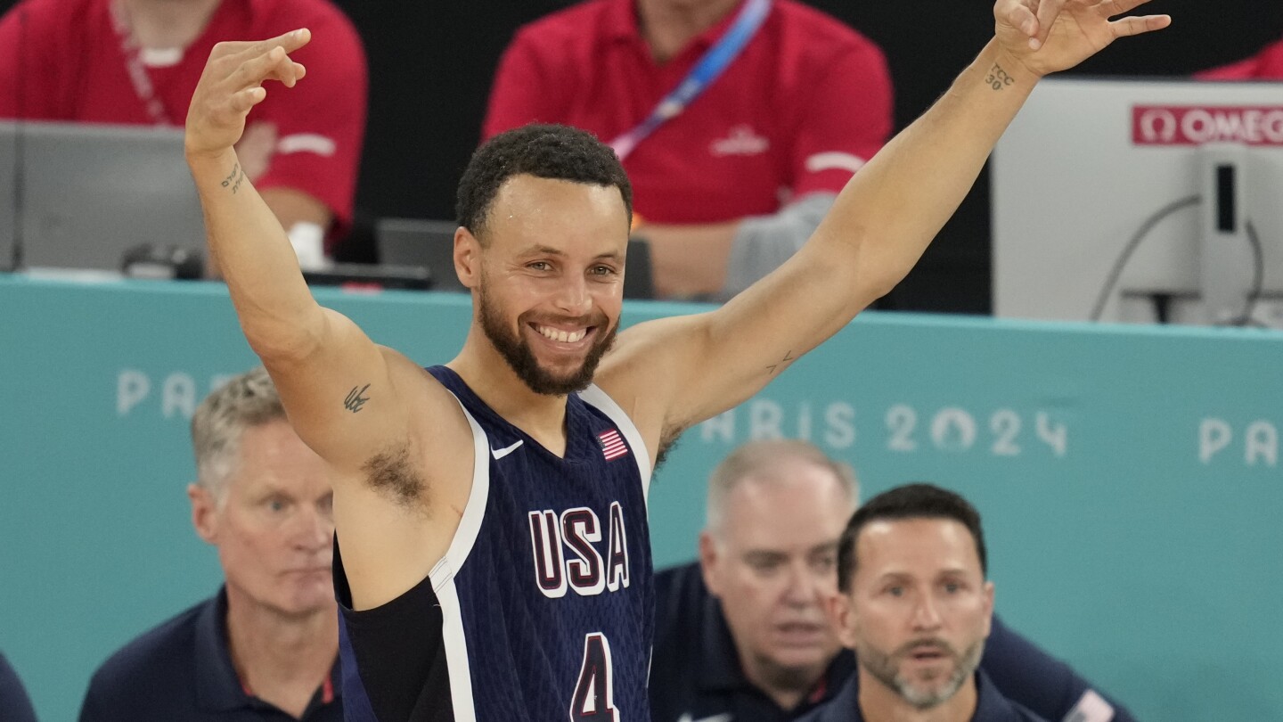 Golden Steph: Curry’s late barrage seals another Olympic men’s basketball title, as US beats France