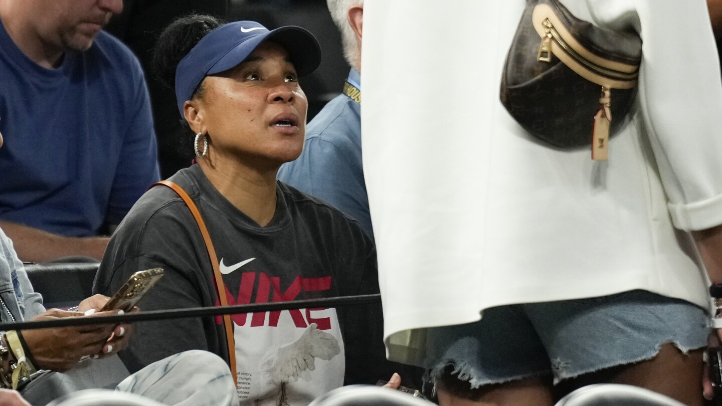 Dawn Staley enjoys different Olympic view. In Paris, she’s a fan