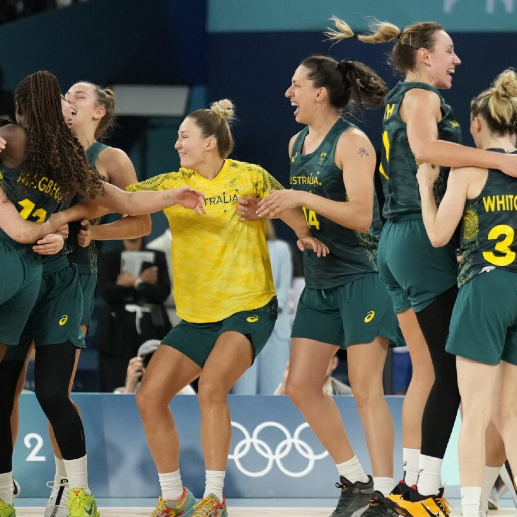 Ezi Magbegor scores 30 as Australia wins Olympic women’s basketball bronze, beating Belgium 85-81