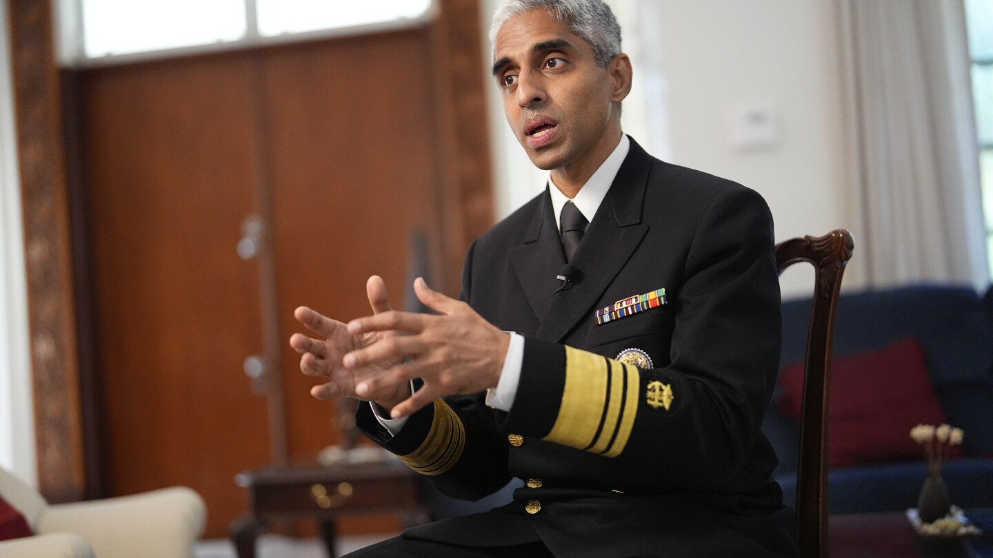 US surgeon general was warned by his mom to avoid politics, but he jumped into the fray anyway