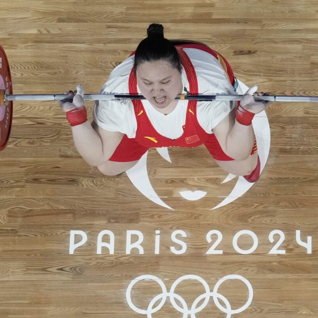 Li Wenwen wins to give China five weightlifting gold medals at the Paris Olympics