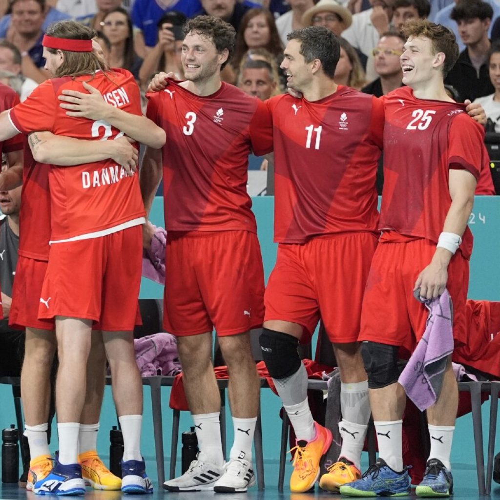 Hansen ends international career with another gold as Denmark wins men’s handball at Paris Olympics