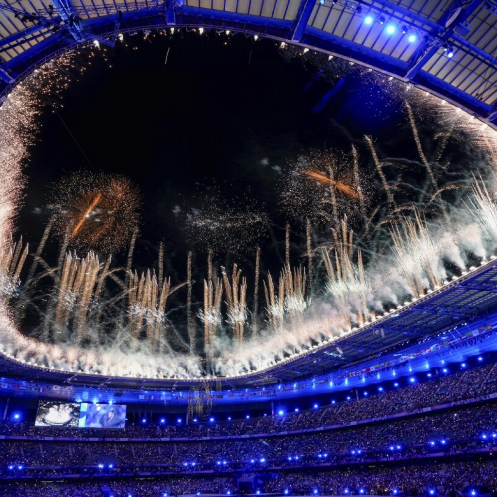 Paris closes out the 2024 Olympics with a final star-studded show