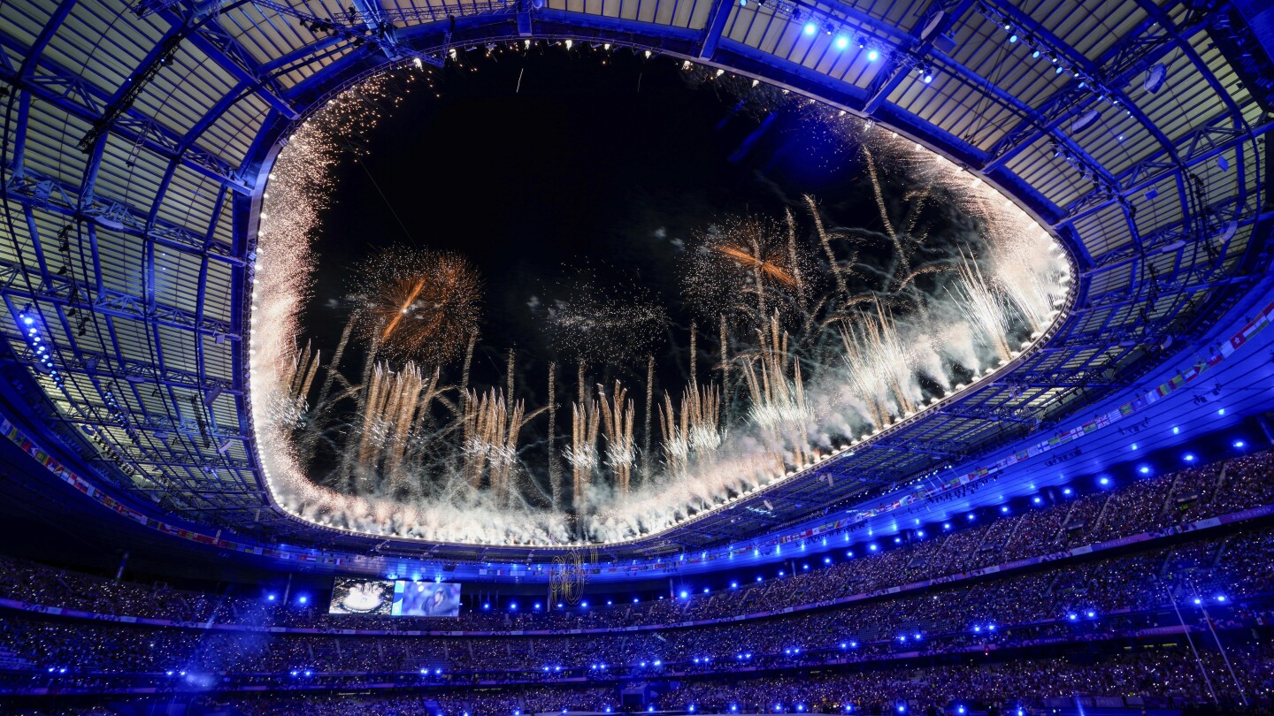 Paris closes out the 2024 Olympics with a final star-studded show