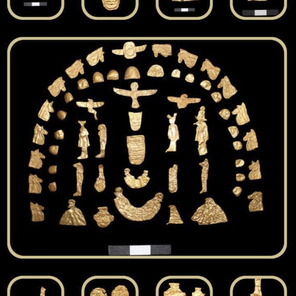 A trove of ancient artifacts from Egypt’s last dynasty has been discovered in 63 tombs