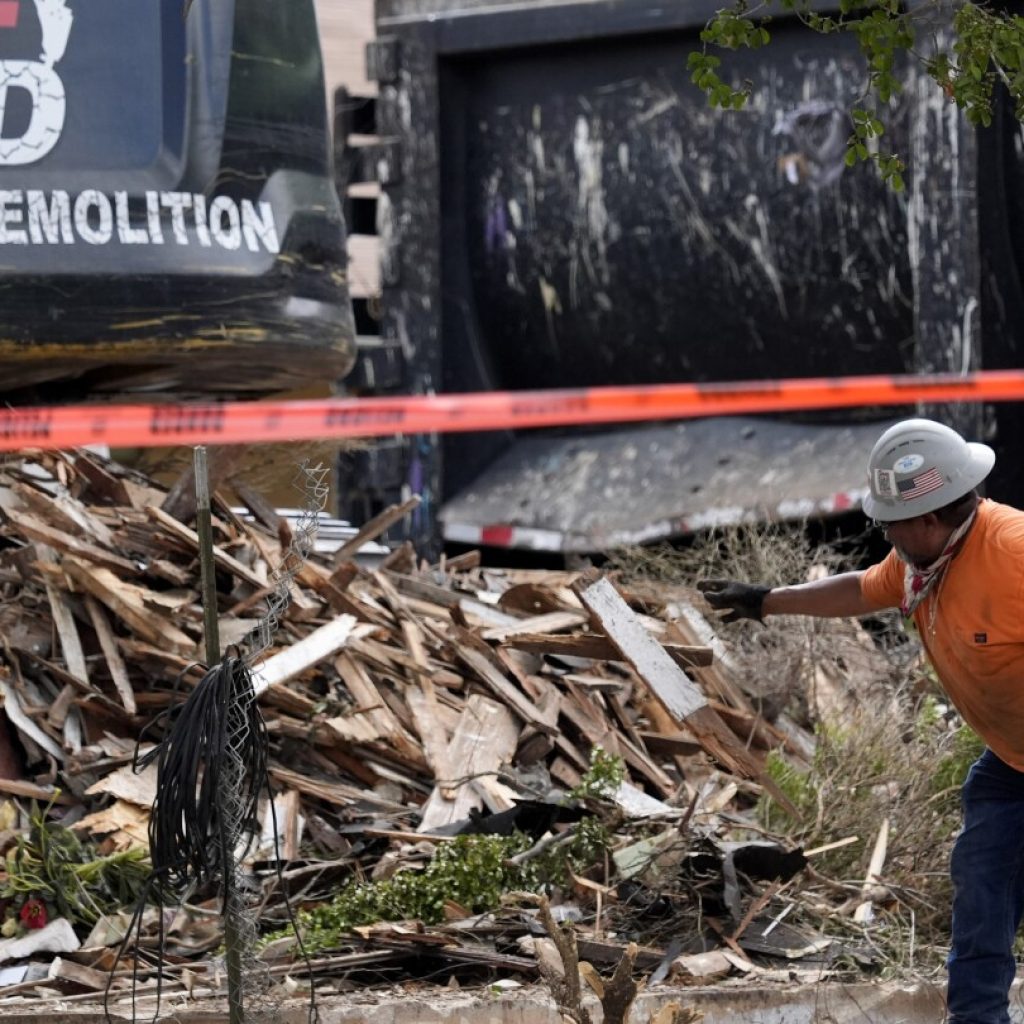 Crews begin demolishing Texas church where gunman killed more than two dozen in 2017