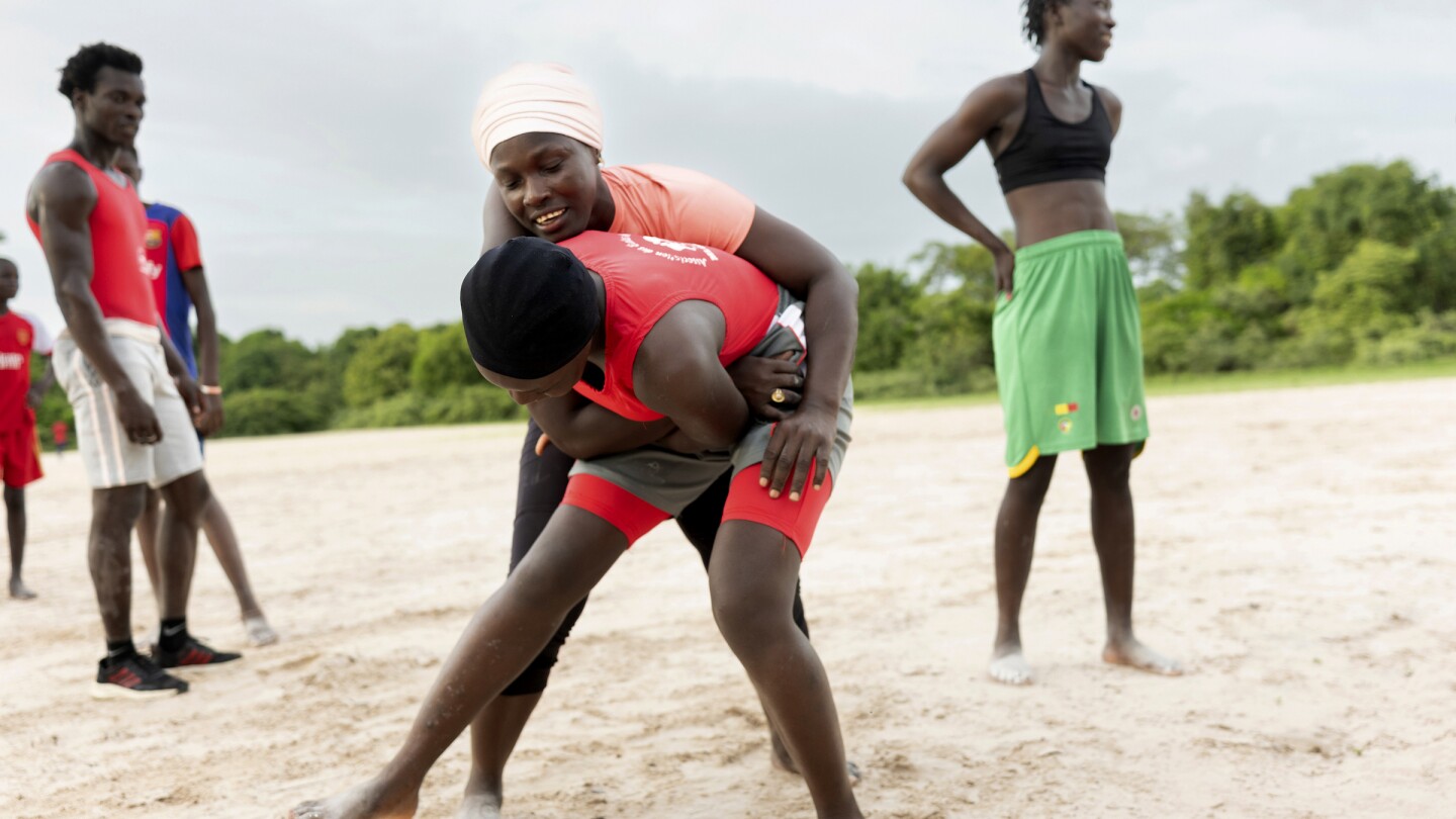 In one region of Senegal, girls can become wrestlers — and win. But only until marriage