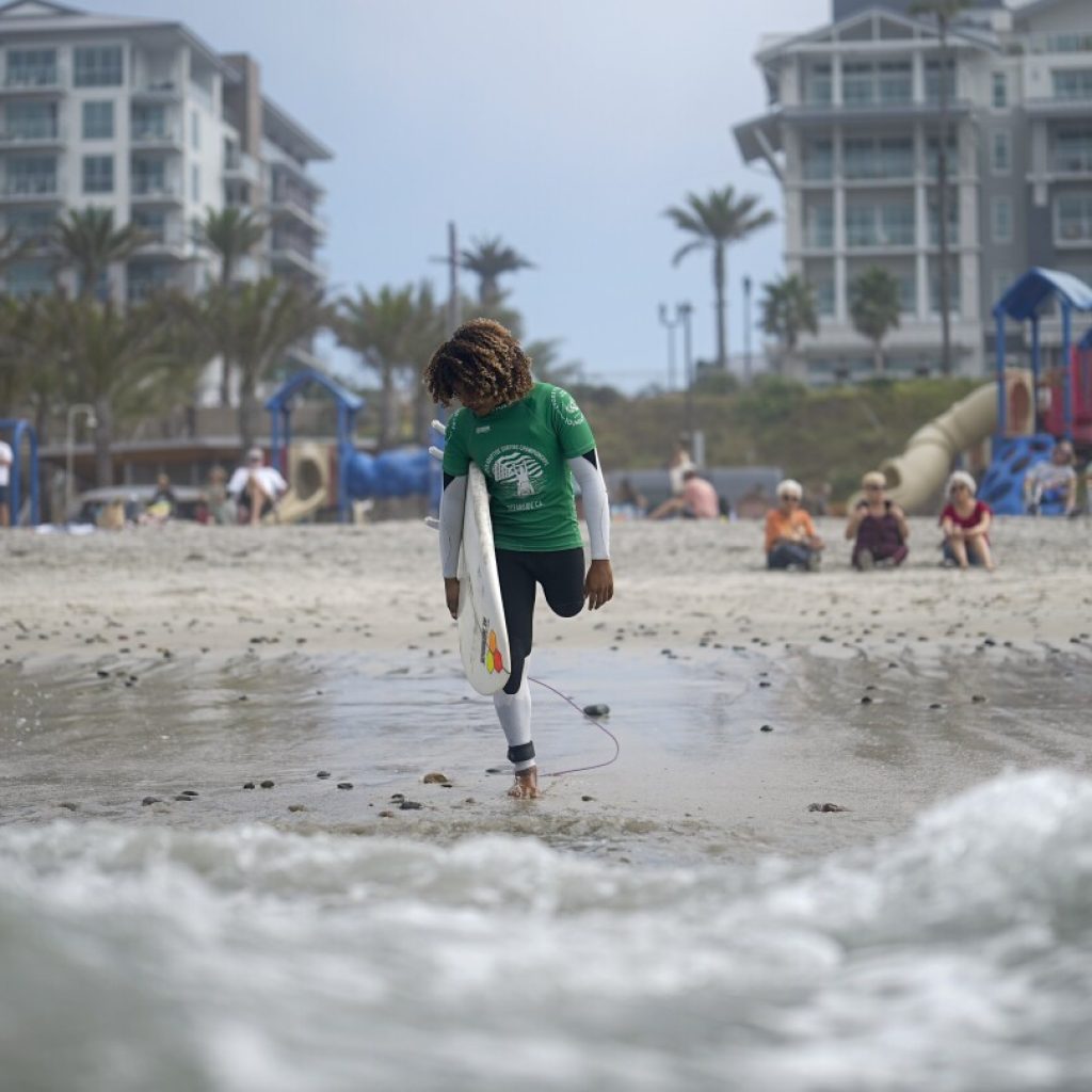 Advocates want para-surfing to be part of Paralympics after being overlooked for Los Angeles 2028