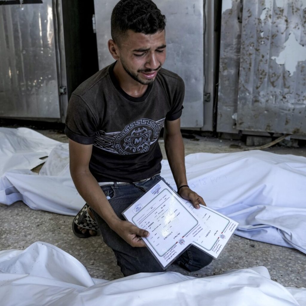 Israeli strikes on Gaza leave children without parents and parents without children