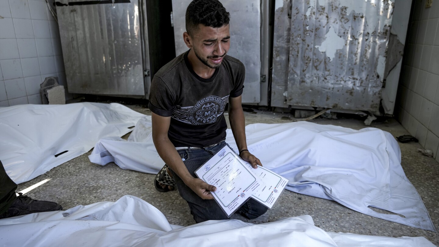 Israeli strikes on Gaza leave children without parents and parents without children