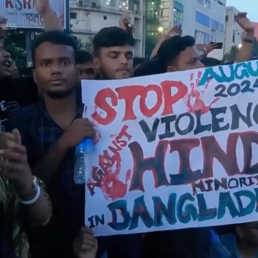 Violence after ouster of Bangladesh leader stirs fear in country’s Hindu minority | AP News