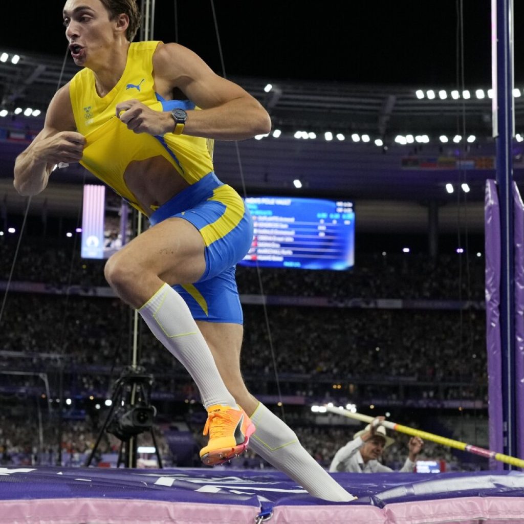 Greatest pole vaulter Duplantis to race fastest 400-meter hurdler Warholm in 100-meter sprint