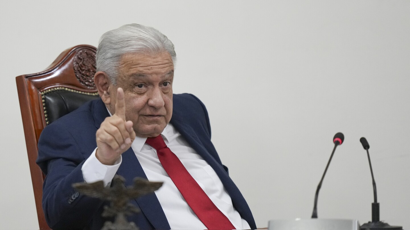 Mexico’s president to send diplomatic note over US funding for a Mexican anti-corruption NGO