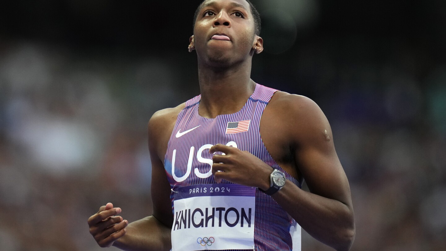 Cleared Olympic sprinter Erriyon Knighton’s doping contamination case headed to appeal