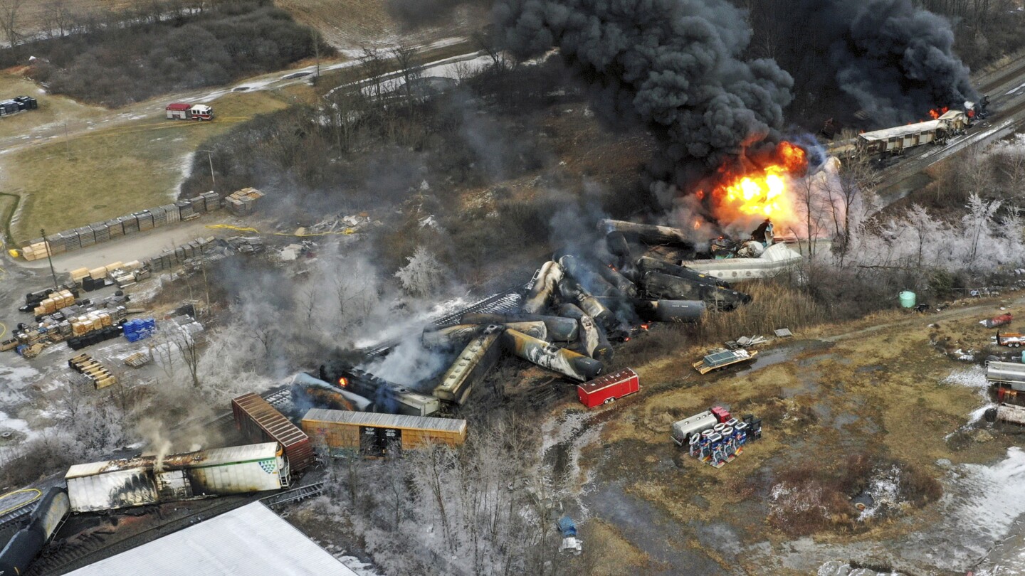 Hidden report reveals how workers got sick while cleaning up Ohio derailment site