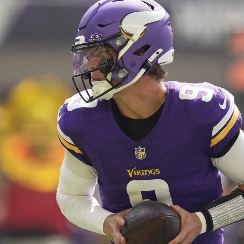 Vikings rookie QB J.J. McCarthy to miss season following right knee surgery to repair torn meniscus