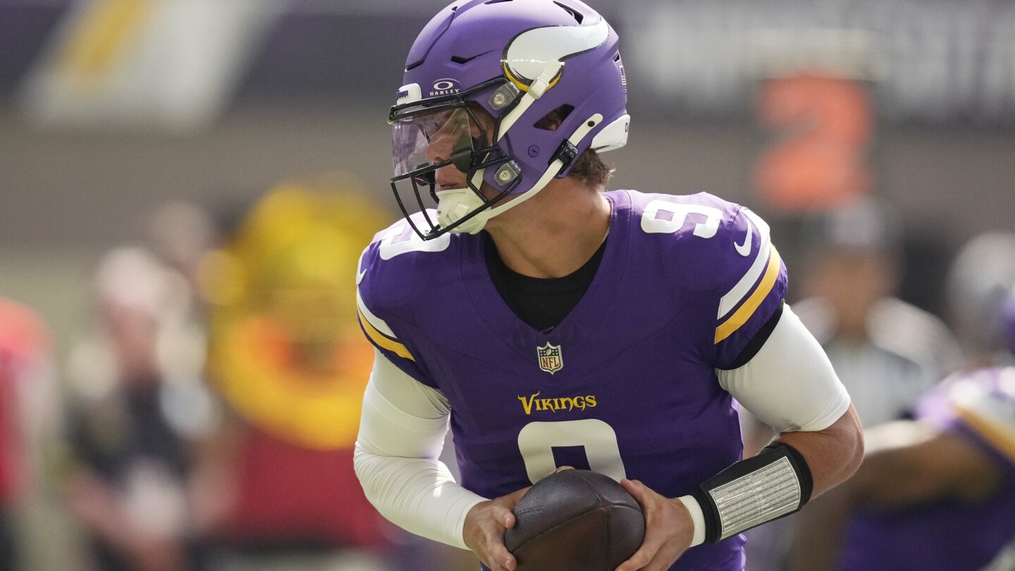 Vikings rookie QB J.J. McCarthy to miss season following right knee surgery to repair torn meniscus