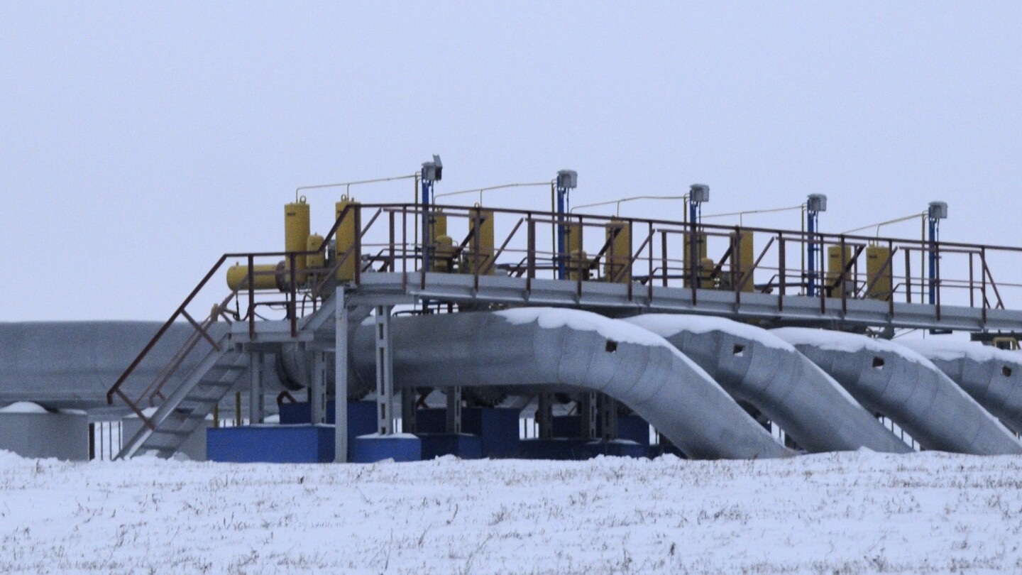 EXPLAINER: Why is natural gas still flowing from Russia to Europe across Ukraine?