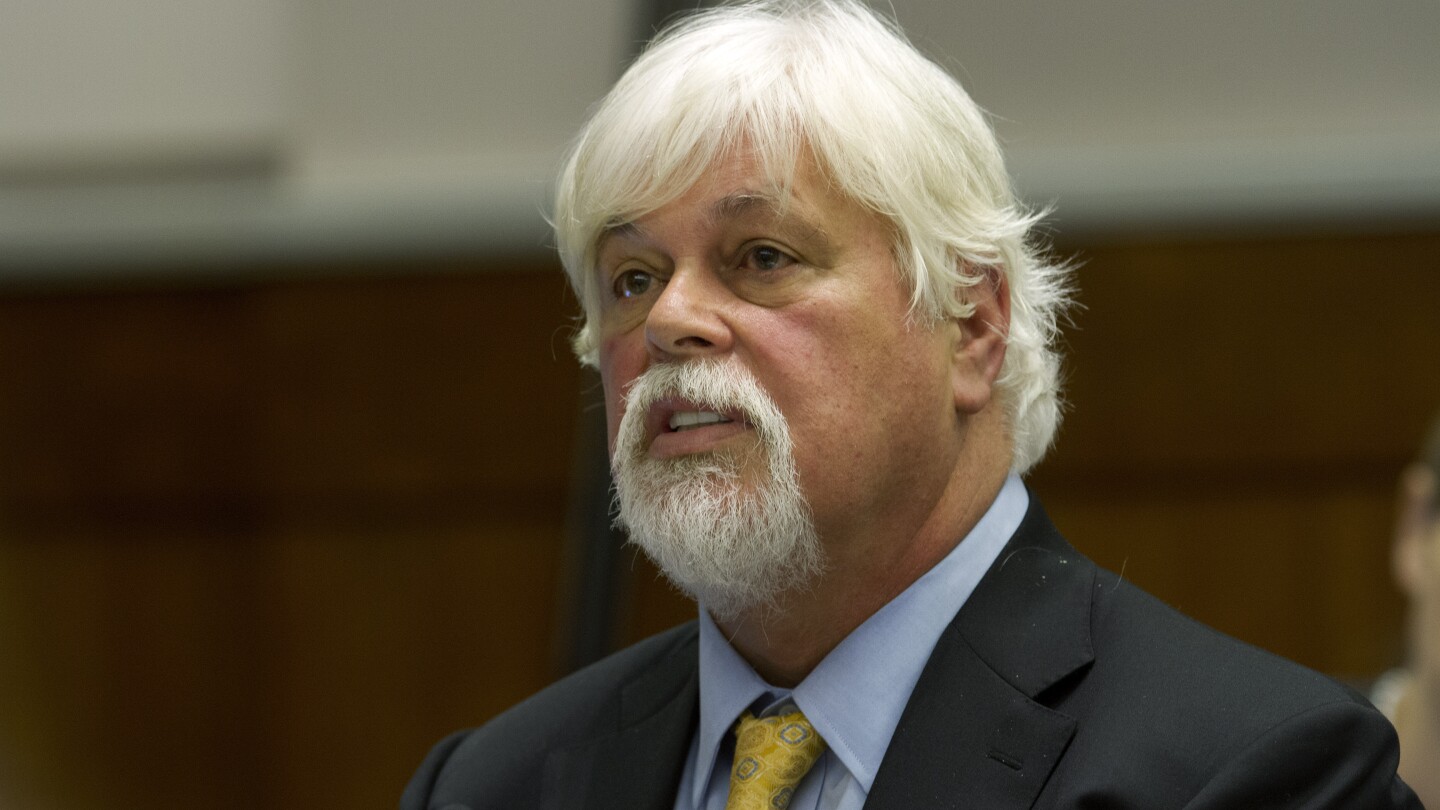 Greenland court orders anti-whaling activist Paul Watson must remain in custody until Sept. 5