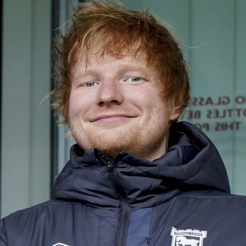 Ed Sheeran buys minority share in Ipswich ahead of Premier League return