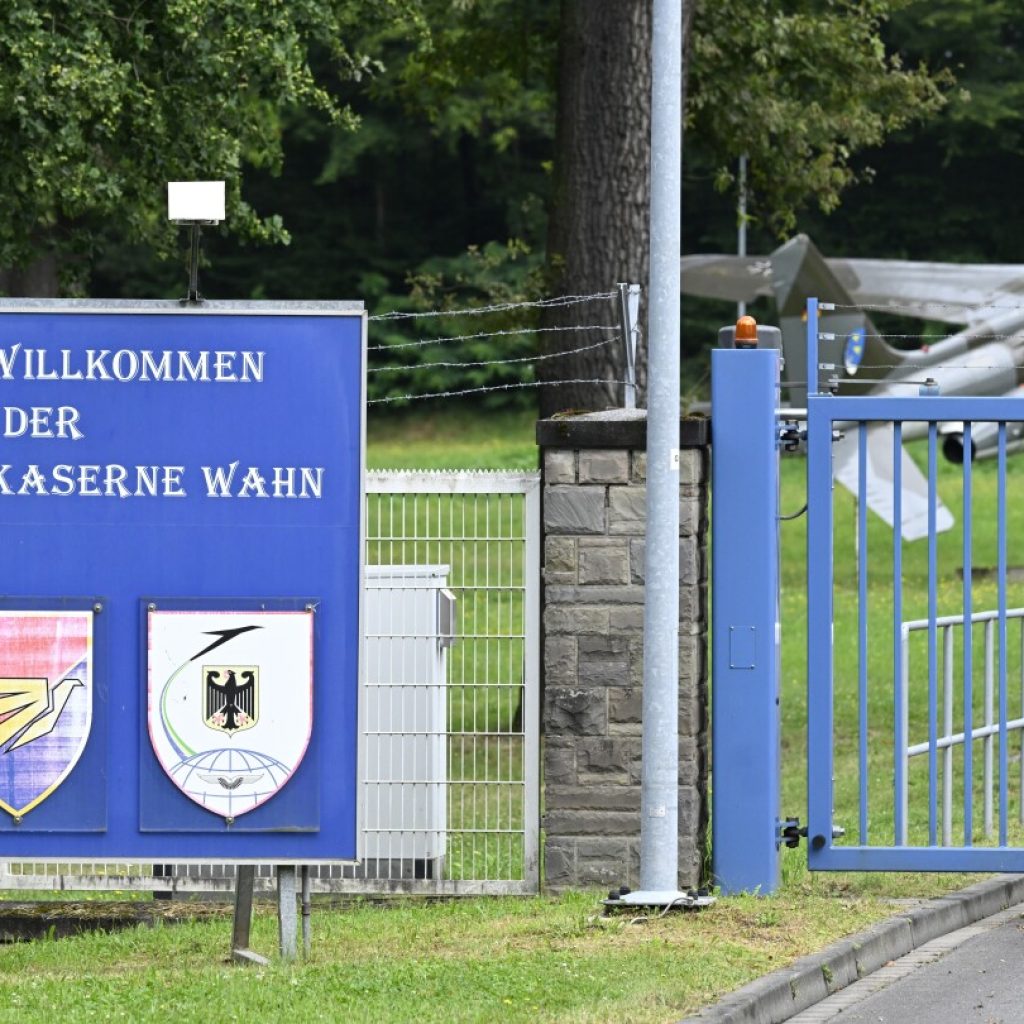 Probe at German military base finds no evidence that the water supply was tampered with