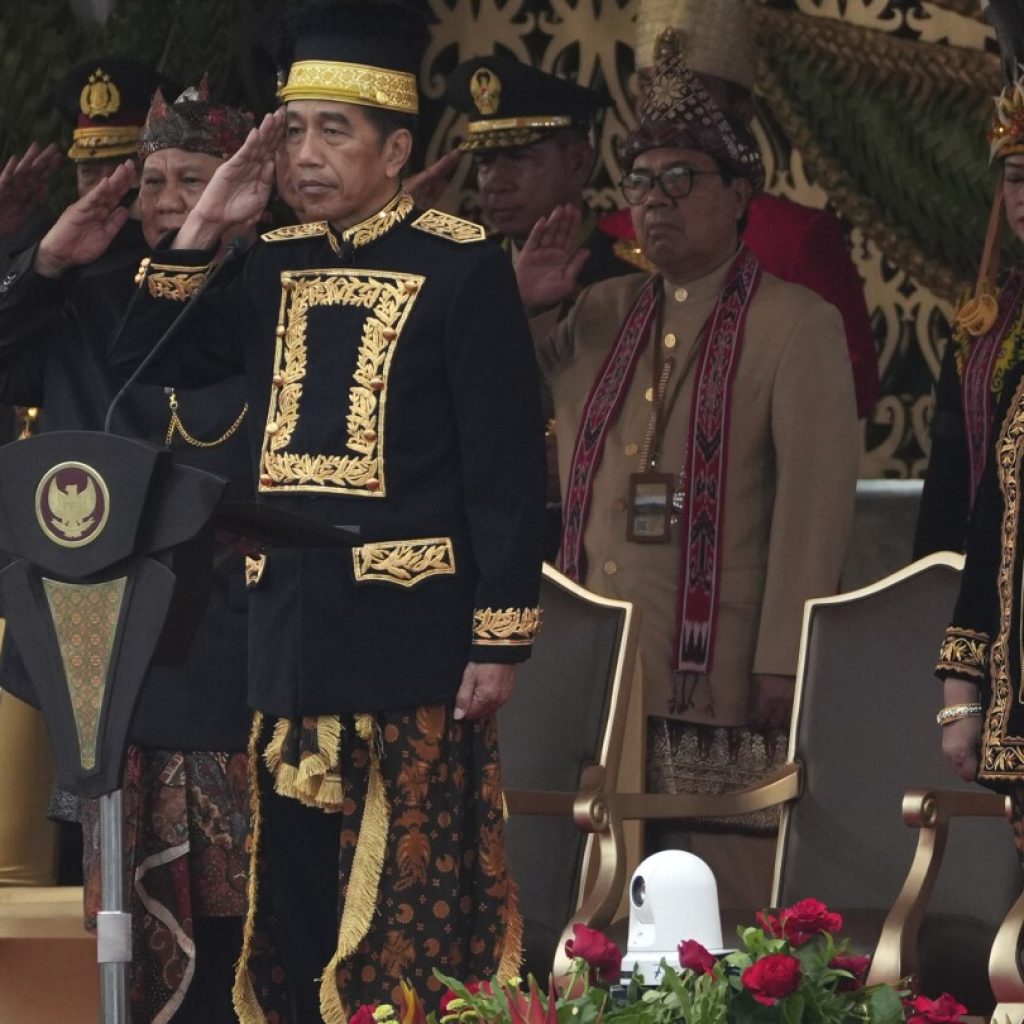 Indonesia holds unfinished future capital’s first Independence Day ceremony