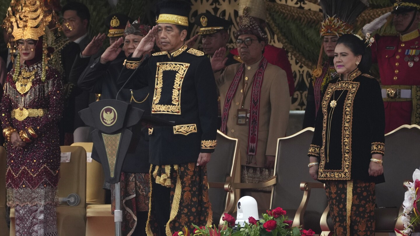 Indonesia holds unfinished future capital’s first Independence Day ceremony