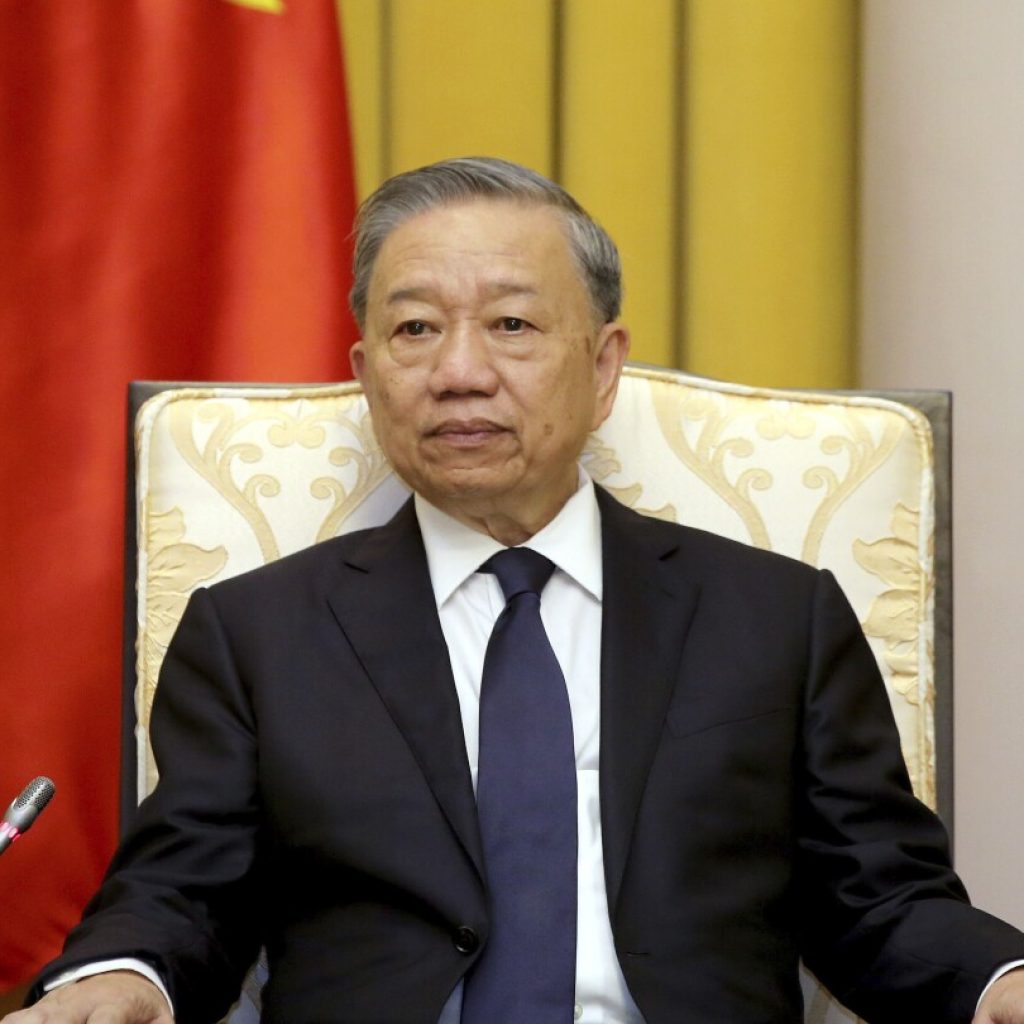 Vietnam’s new leader has arrived in China on his first overseas trip since taking the helm