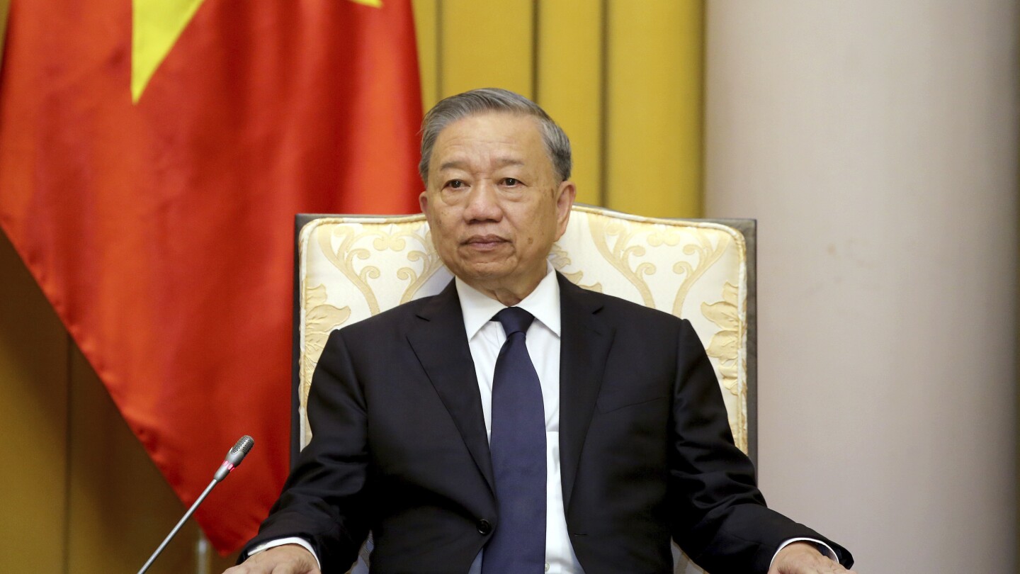 Vietnam’s new leader has arrived in China on his first overseas trip since taking the helm