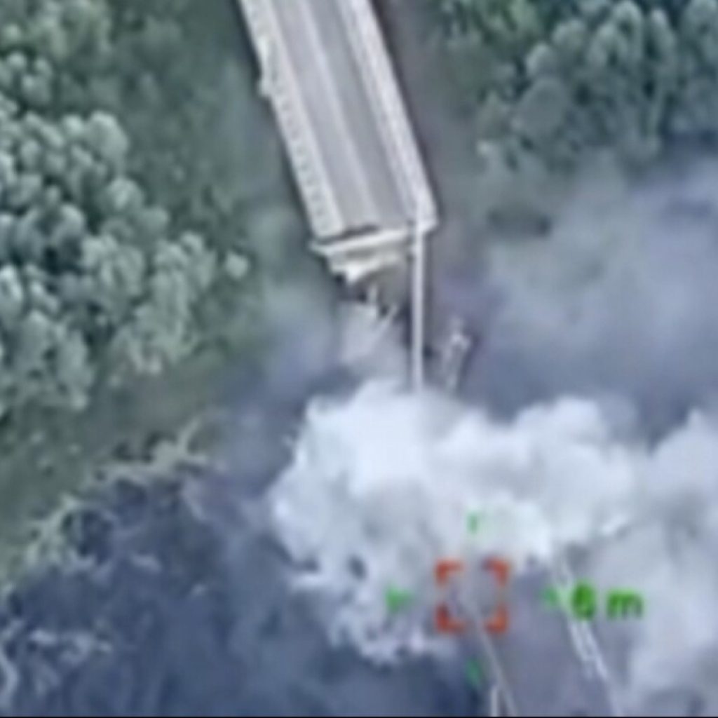 Ukrainian troops have struck 2 key bridges in Russia. Could it mean they’re there to stay?