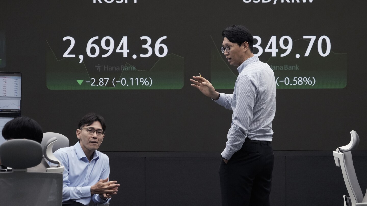 Asian stocks are mixed after Wall Street’s best week of the year