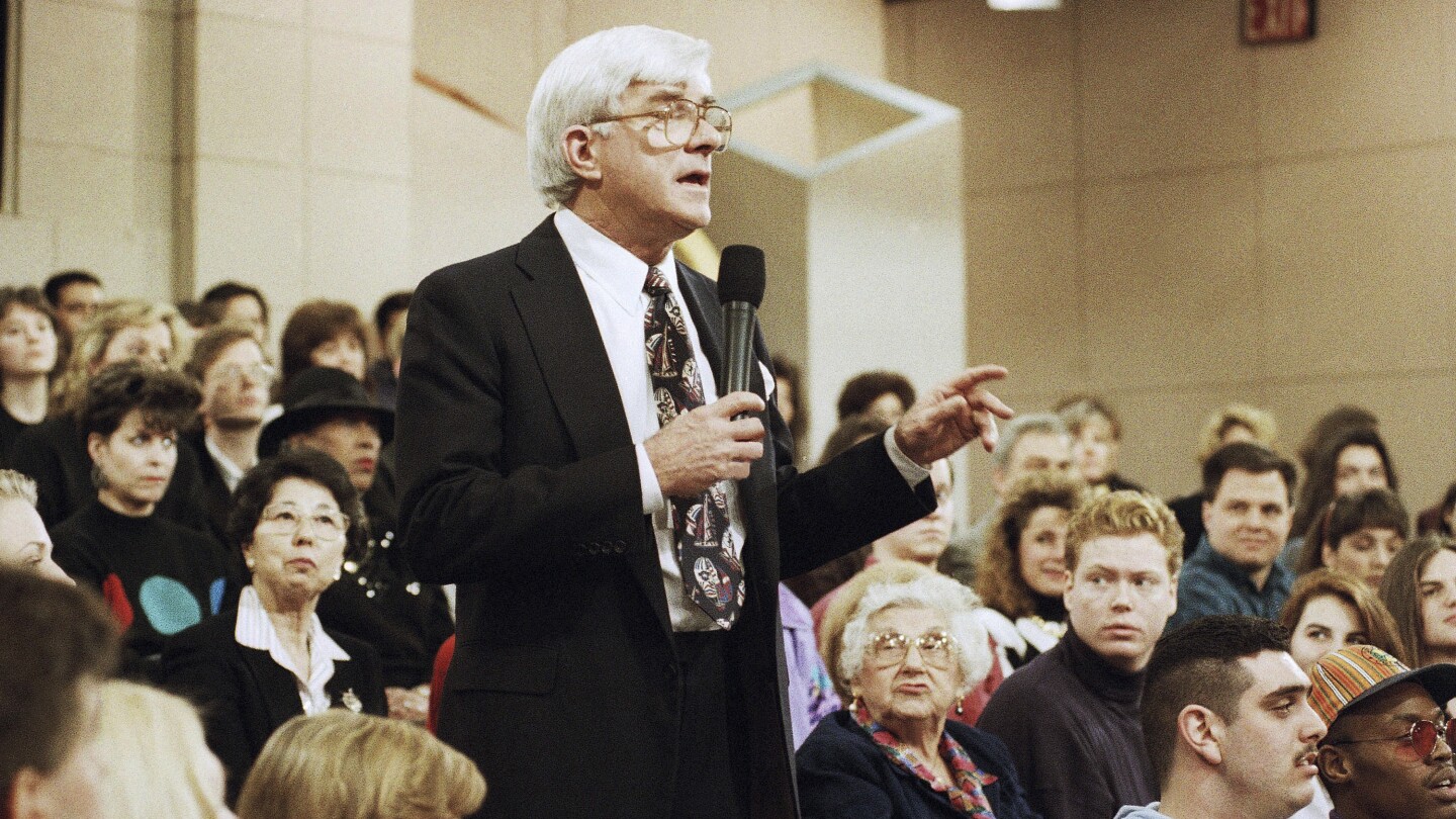 Phil Donahue, who ruled daytime talk for years until Oprah overtook him, left a lasting imprint