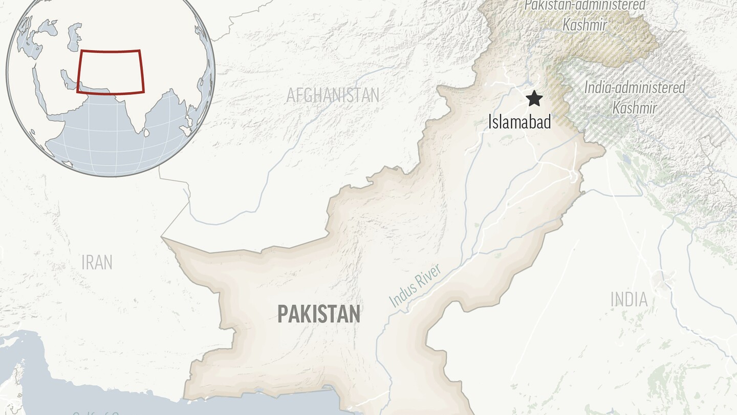 A magnitude 5.3 earthquake rattles Pakistan and Kashmir