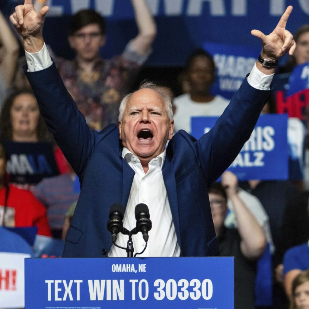 PHOTO COLLECTION: Election 2024 Tim Walz