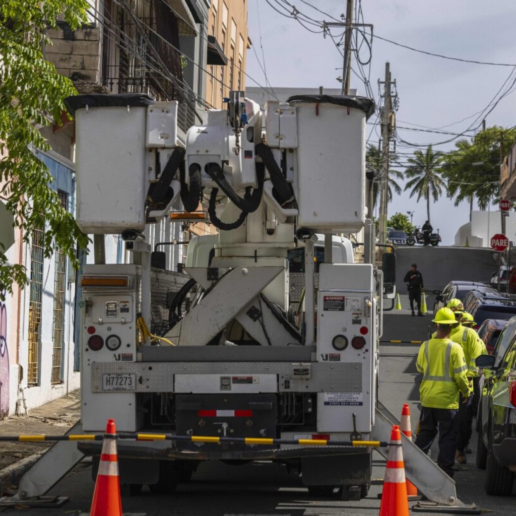 Tens of thousands remain without power in Puerto Rico, a week after tropical storm swiped the island