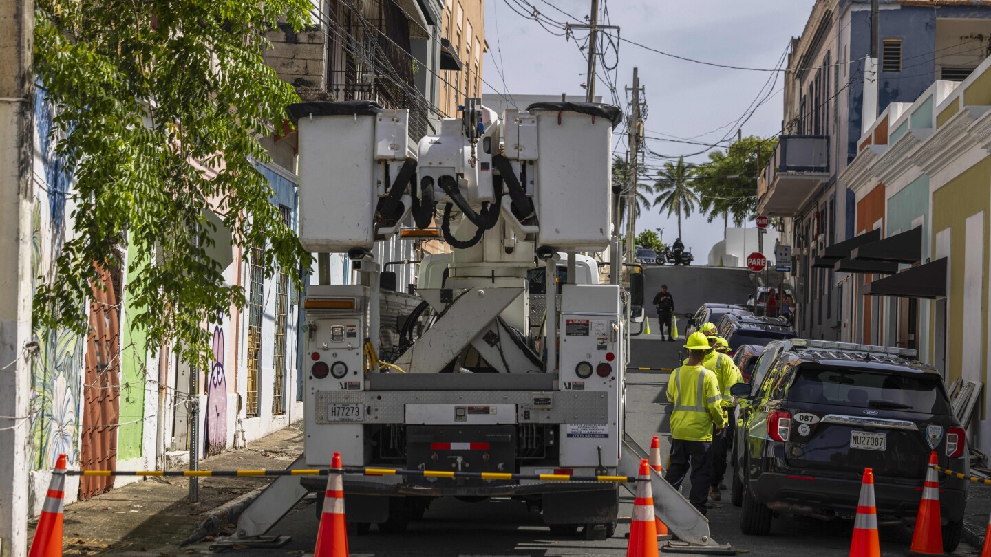 Tens of thousands remain without power in Puerto Rico, a week after tropical storm swiped the island