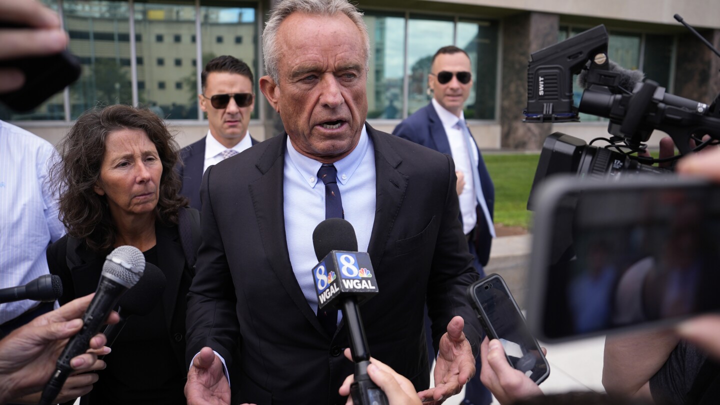 RFK Jr. shows up too late to testify in court against Democrats’ ballot challenge in Pennsylvania