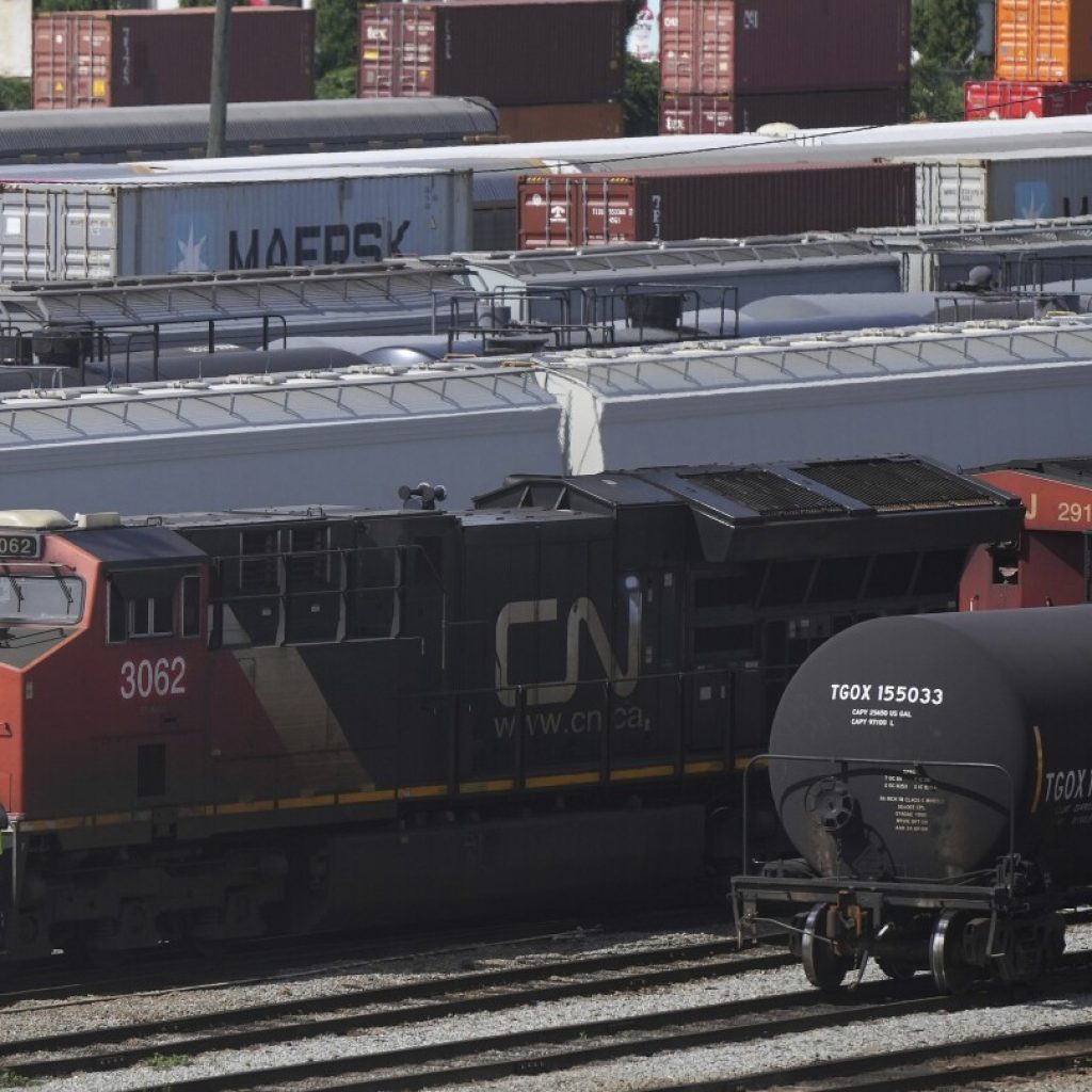 Canadian freight trains could stop moving Thursday. If they do, many businesses will be hurt