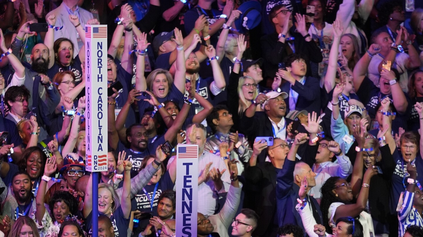 Democrats turn their roll call into a dance party with celebrities, state-specific songs and Lil Jon