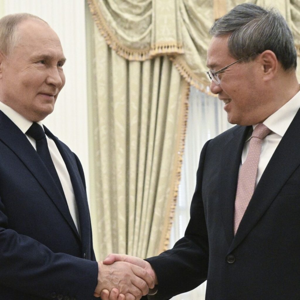 Putin meets China’s No. 2 as Moscow-Beijing relations deepen