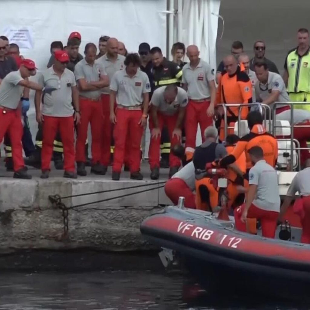 Bodies are found during search of superyacht wreckage after it sank off Sicily | AP News