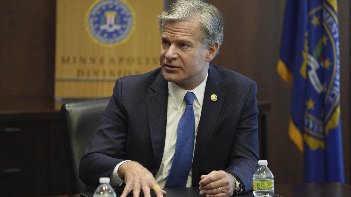 From cybercrime to terrorism, FBI director says America faces many elevated threats ‘all at once’