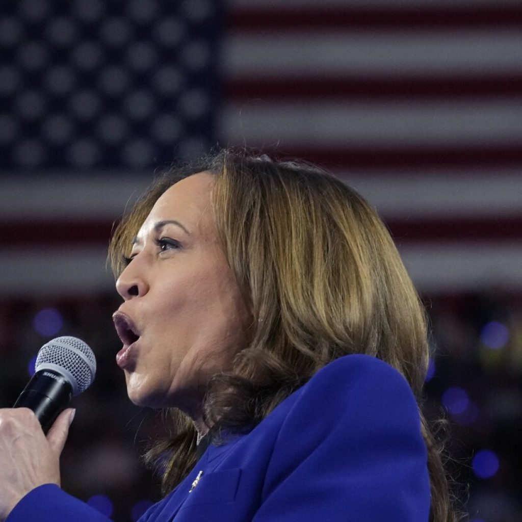 The Latest: Kamala Harris will accept her party’s nomination on final night of DNC